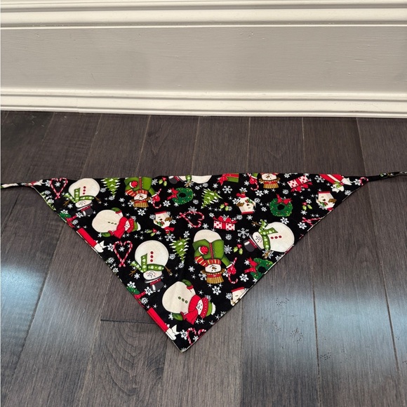 🎊HP🎉 NWOT Festive Snowman Christmas Dog Pet Holiday Bandana - Picture 1 of 4